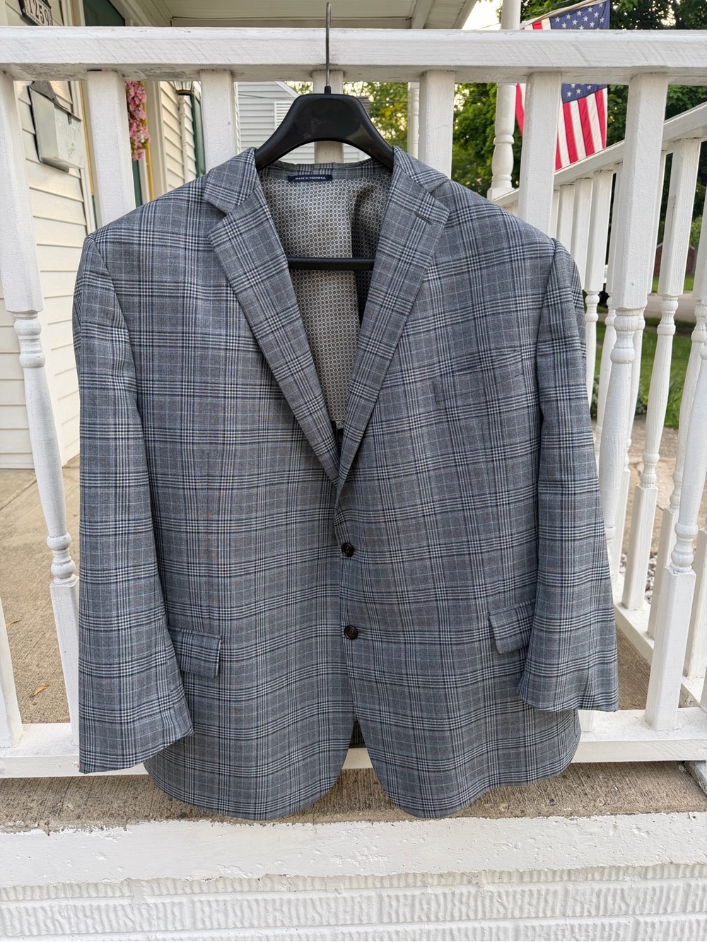 Ralph Lauren Men’s Sport Coat 100% Wool Jacket Laid Size 56 R